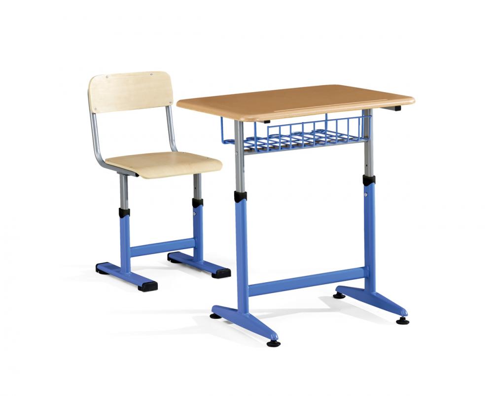 Adjustable Single Desk and Chair