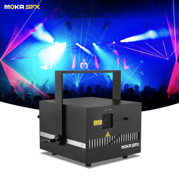 Moka SFX 6W สีเต็มสี RGB LASER LASER LAGE สำหรับคอนเสิร์ตและกิจกรรมดีเจ