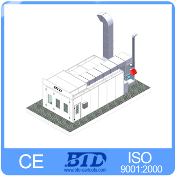 Semi Down Draft Spray Booth (Economic type, CE, German technology, Low price)
