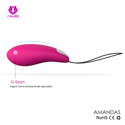 Remote wireless anal egg vibrator/wireless anal bullet vibrator/power bullet vibrator