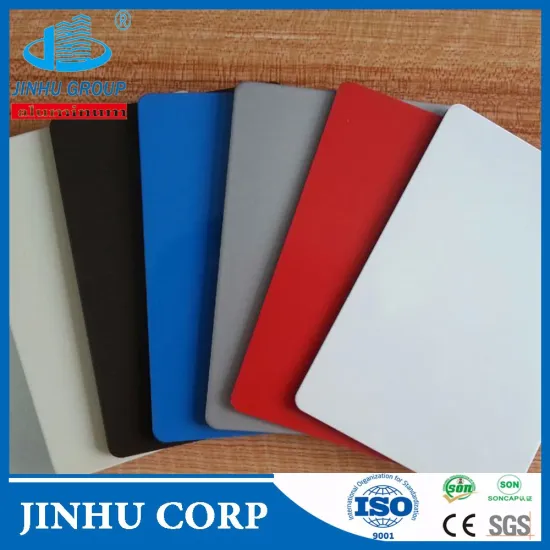 Polyester decorative sheet aluminum composite cladding panel