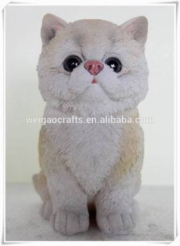 Hot sale garden decorative resin cat sculpture