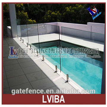 glass pool fence and frameless glass fence & glass fence price
