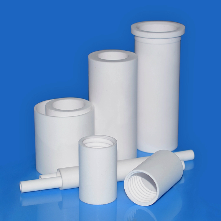 Large diameter alumina ceramic tube