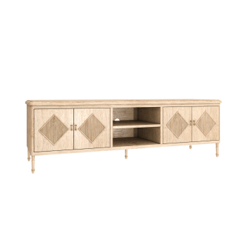 Mrs Woods: Affordable Eco-Oak Wooden Wall Unit with TV Cabinet - Modern Design at Cheap Factory Prices