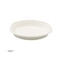 1000 ml ovales Bagasse -Tablett