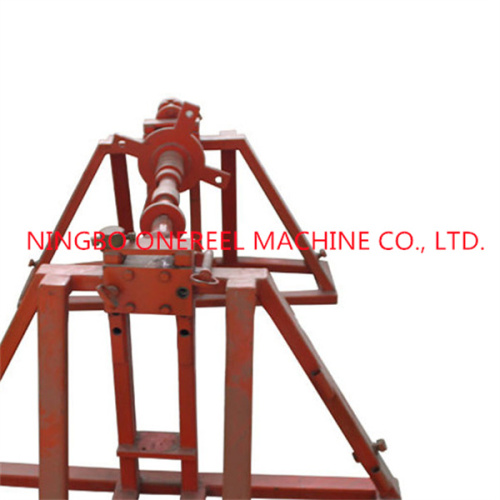 Heavy Load Hydraulic Stringing Equipment Cable Reel Stand