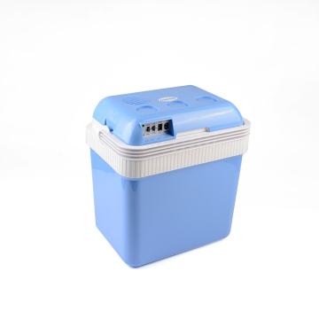 Vente chaude en plastique personnalisé grand OEM 24L 12V Réfrigérateur Boîte de refroidisseur portable