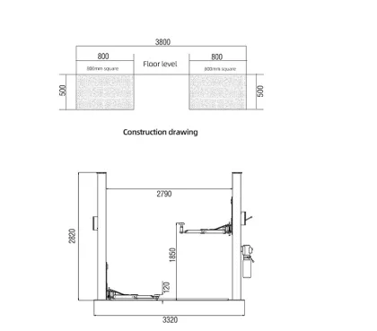 Parking Lift Car Vehicle Lifting Equipment