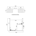 Équipement de levage de véhicules de voiture de stationnement