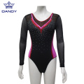 Dandy customized stage and dance wear gymnastic leotards for girl