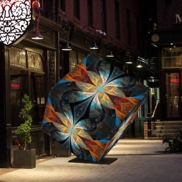 Écran LED de cube personnalisé P3 pour l'affichage publicitaire imperméable IP65 extérieur / intérieur