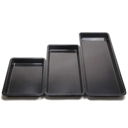 Supermarket Frozen Food Display Plastic Trays for Meat and Delicatessen