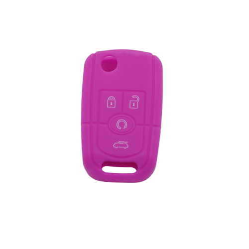 Buick silicon car key cover with 4 buttons