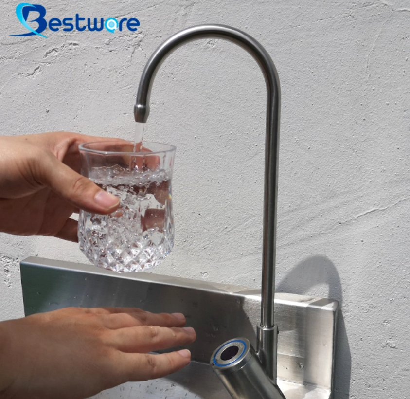 Bequemer und schneller Sensor trinkender Bubbler-Tap