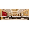 gold jewelry display cabinet for luxury stores