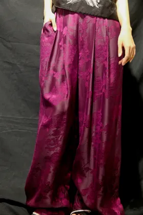 silk trousers ladies