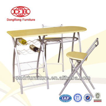 metal dining set breakfast table
