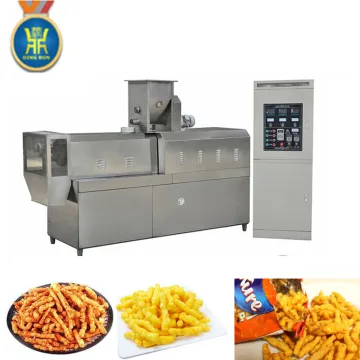 Automatic fried pellet snack food bugles chips making machine