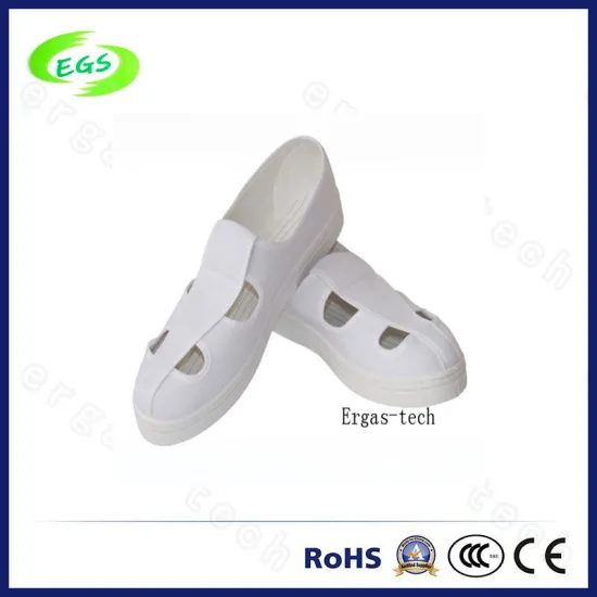 White Color Anti-Static Cleanroom Shoes Aanti-Statics Work Shoes