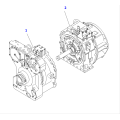 195-00-005533 Assy di treno di potenza per dogzer D375A-5D SPareparts