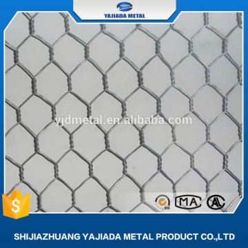 1/2' x 0.4mm chicken 3/4' galvanized hexagonal wire mesh