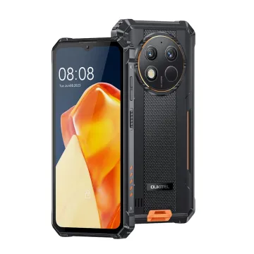 OUKITEL WP28 ROTROID Android 13 هاتف ذكي مع كاميرا 48 ميجابكسل وبطارية 10600 مللي أمبير في الساعة