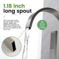 Waterfall Bath Tub Filler Faucet with Hand Shower