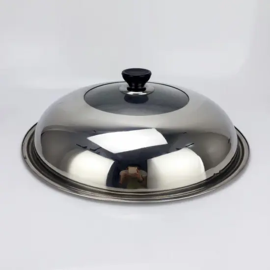 Stainless Steel Lid Spherica Can See Luxury