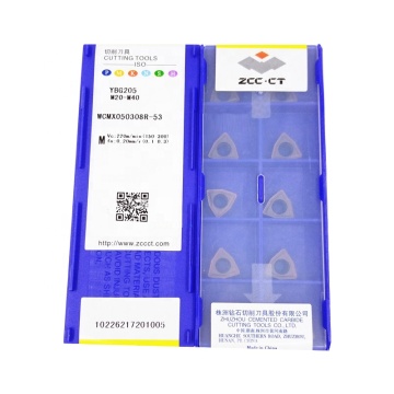 Authentic ZCC CT U Drill NC Insert WCMX050308R-53 YBG205 YBG202 YBG201 Shallow Hole Drill for Stainless Steel