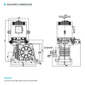 Escalator Drive Traction Machine