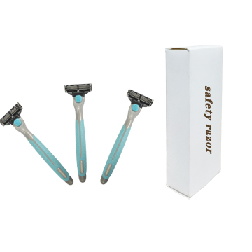 Budget-Friendly Double-Blade Men's Shaving Razor: Affordable and Safe Disposable Option
