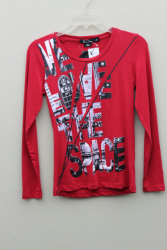 Men's Fashion Cotton long Sleeve  English letters T-Shirt