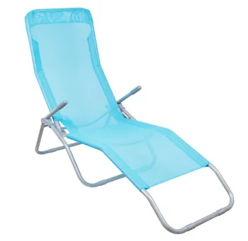 Folding Beach Chair Outdoor Garden Sun Lounger
