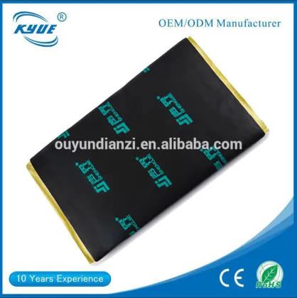 balck cobutyl rubber deadening car sound proofing deadener insulation car sound car insulation sound insulation fabric