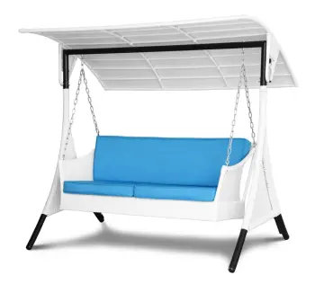 Aluminium Rattan Hanging Swing Chair Outdoor Furniture