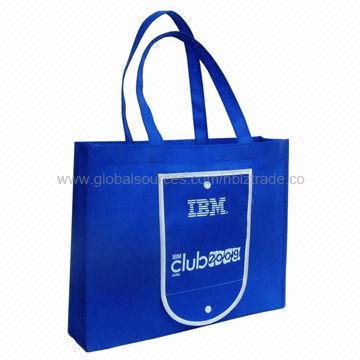 Foldable nonwoven shopping bag, customized sizes are accepted