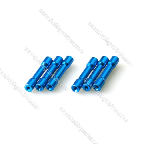 Customized Aluminum Round Step Standoffs/Spacers for Drone