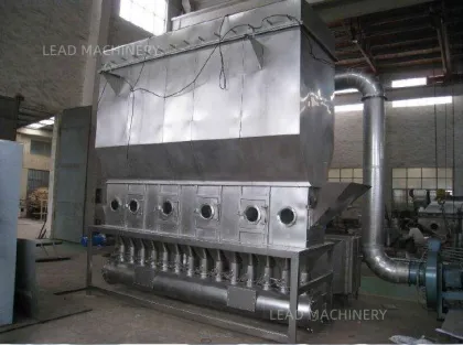 Continuous fluidized bed dryer Horizontal fluid bed dryer