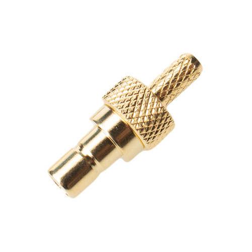SMB Female Crimp Connector Right Angle Adapter
