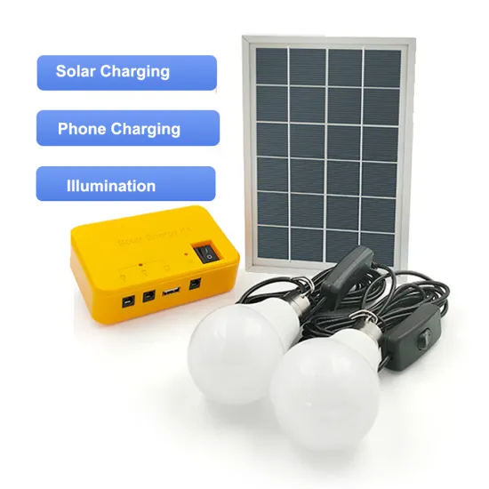 New Outdoor Camping Solar Light System with Energy Storage and Emergency Charging