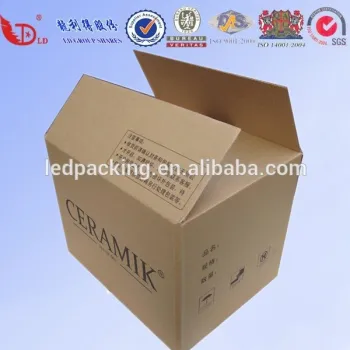 Flexo Printed Carton Box/ Corrugated Box, Eco-friendly Paper Material Corrugated Carton