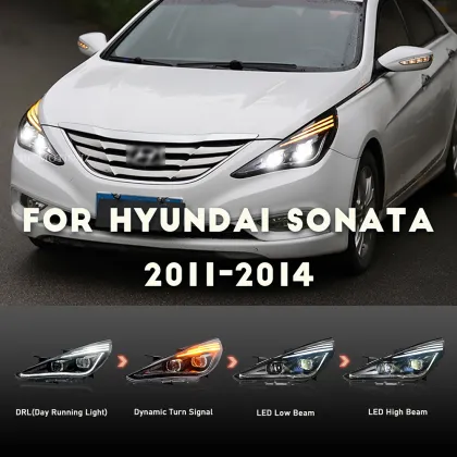 HCMOTIONZ 2011-2014 Hyundai Sonata Front Lamp