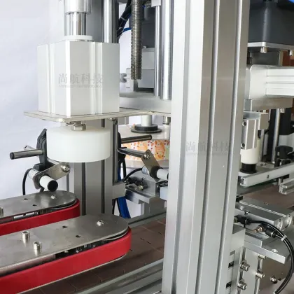 Automatic Screw Capping Machines for Plastic Bottles with Vibratory Feeder