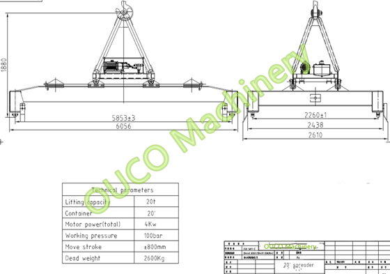 20FT container spreader GA