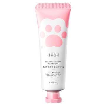 Wholesale Private Label Hand Cream: 50g Moisturizing Whitening Anti-Aging Hand Lotion