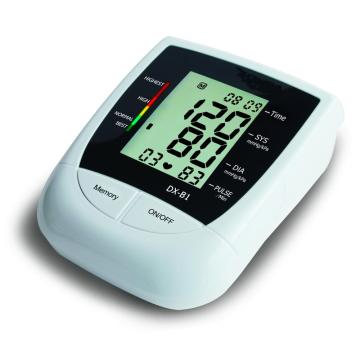 Monitor de presión arterial electrónico médico del brazo superior