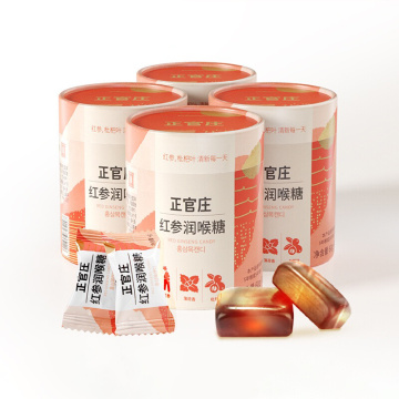 Premium Red Ginseng Candy for Sore Throat Relief