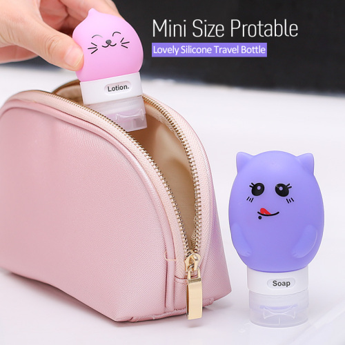 Food Grade Silicone Squeeze Shampoo Bottle