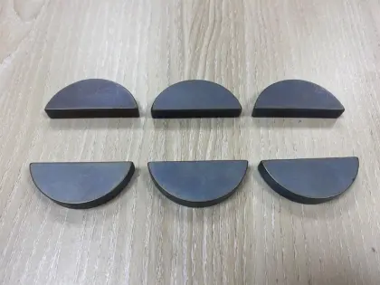 Half Round Neodymium Magnets
